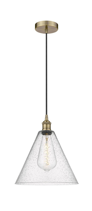 Innovations 616-1P-AB-GBC-124 One Light Pendant, Antique Brass