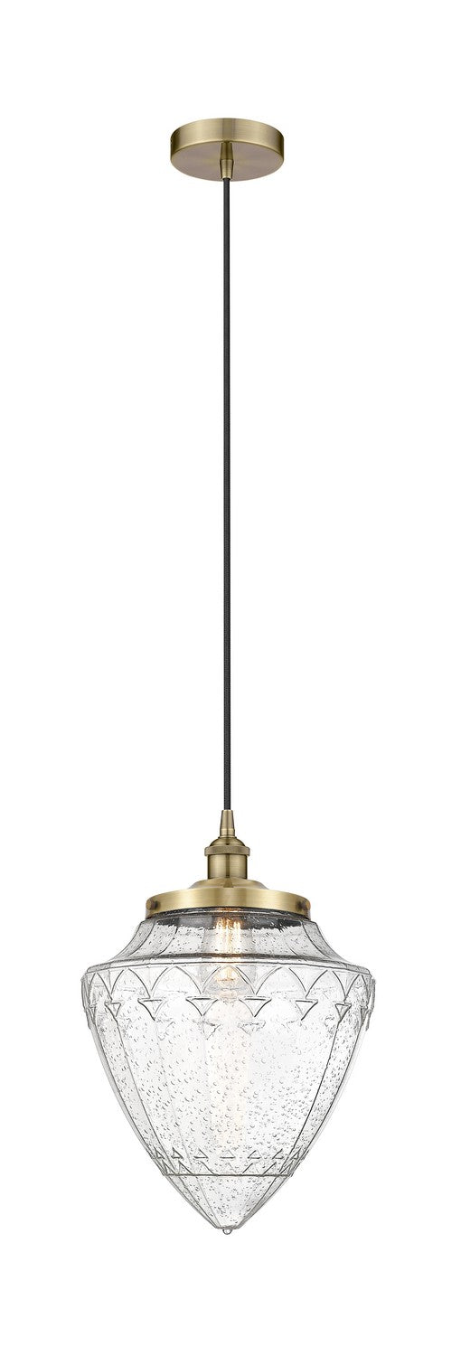 Innovations 616-1PH-AB-G664-12 One Light Pendant, Antique Brass