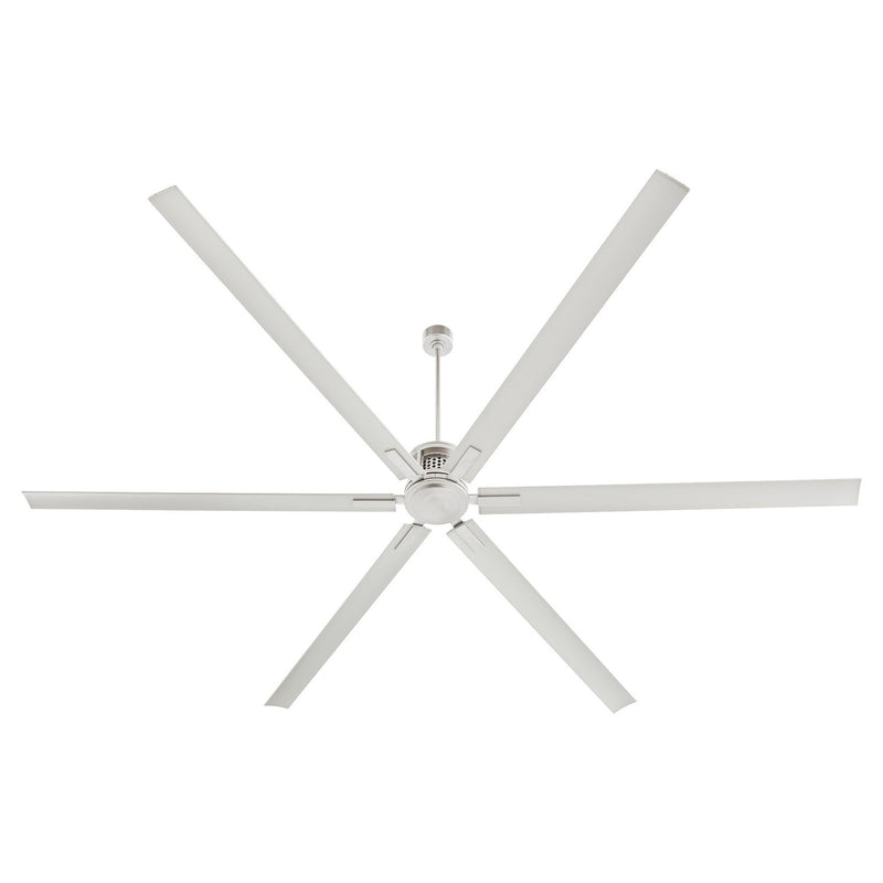 Quorum 101206-65 120" Ceiling Fan, Satin Nickel