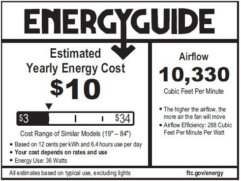 Quorum 10806-59 80" Ceiling Fan, Matte Black