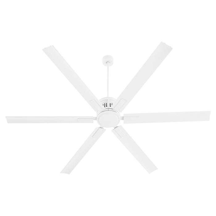 Quorum 10806-8 80" Ceiling Fan, Studio White