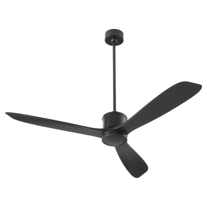 Quorum 12583-59 58" Patio Fan, Matte Black