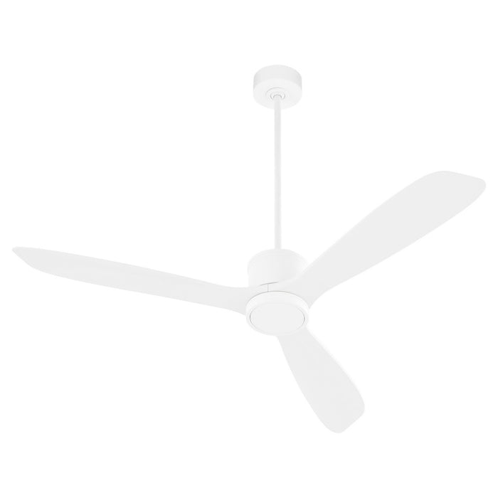 Quorum 12583-8 58" Patio Fan, Studio White