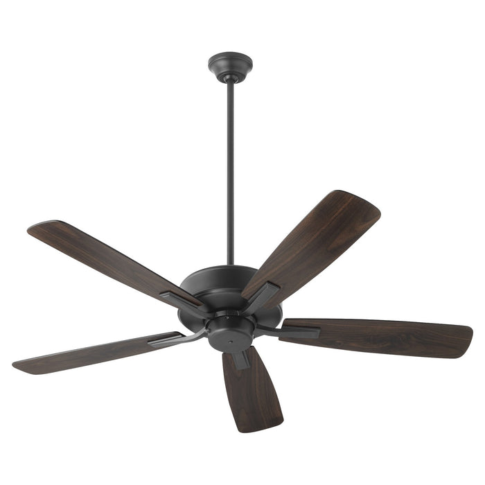 Quorum 4525-159 52" Ceiling Fan, Matte Black