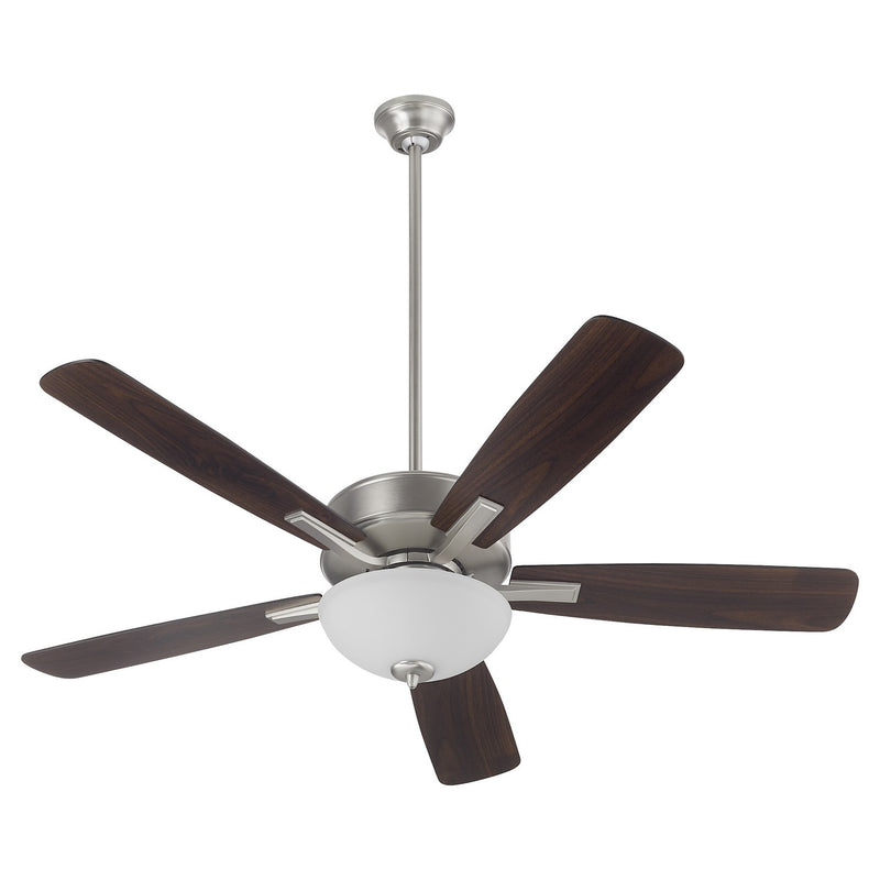 Quorum 4525-2165 52" Ceiling Fan, Satin Nickel
