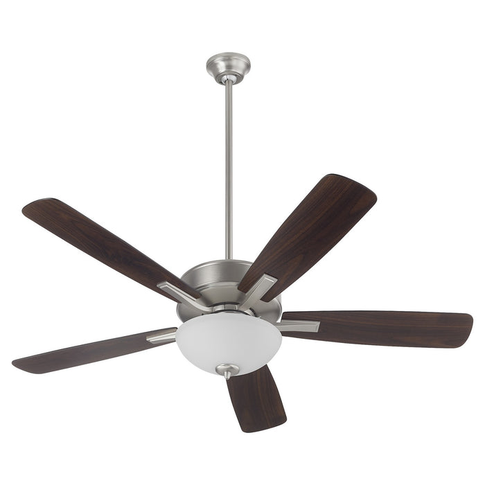 Quorum 4525-2165 52" Ceiling Fan, Satin Nickel