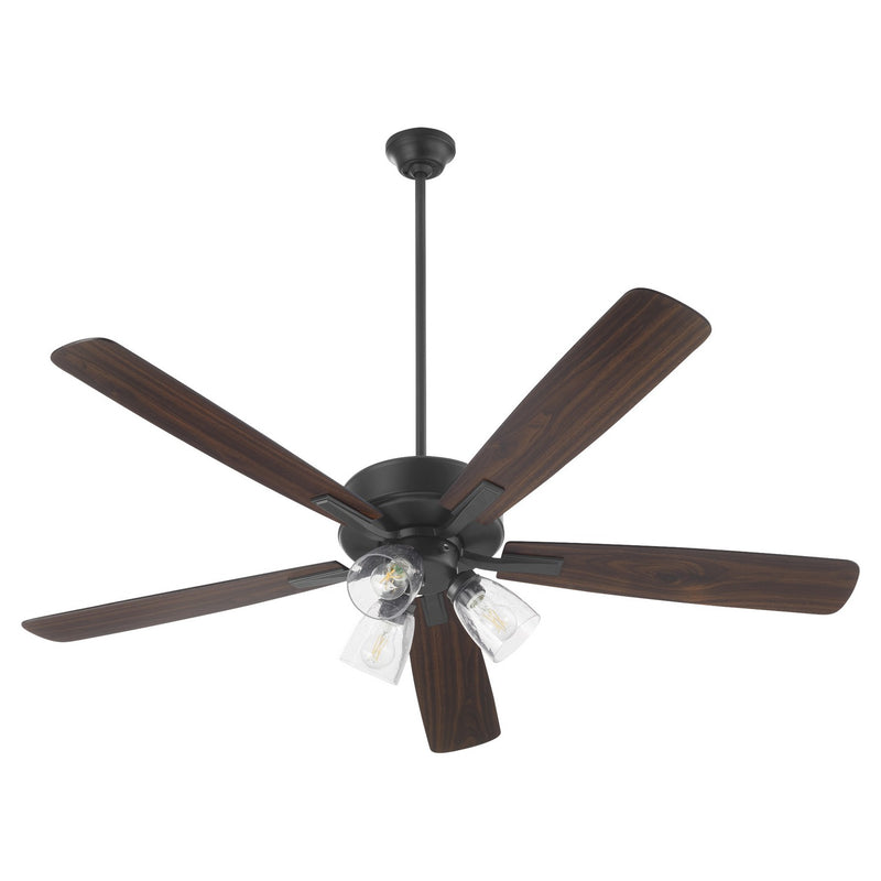 Quorum 4525-23159 52" Ceiling Fan, Matte Black