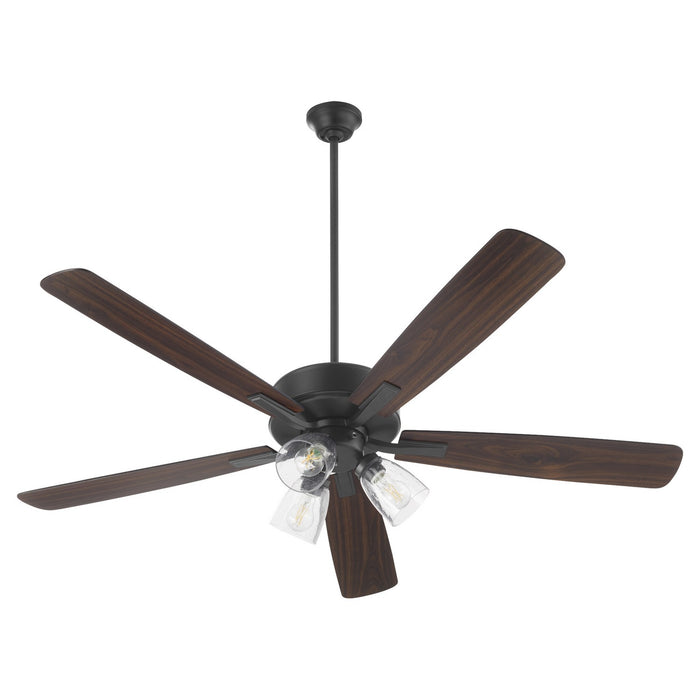 Quorum 4525-23159 52" Ceiling Fan, Matte Black