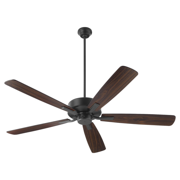 Quorum 4605-159 60" Ceiling Fan, Matte Black