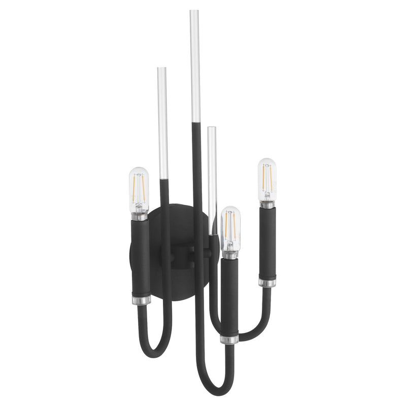 Quorum 5223-3-69 Three Light Wall Mount, Textured Black