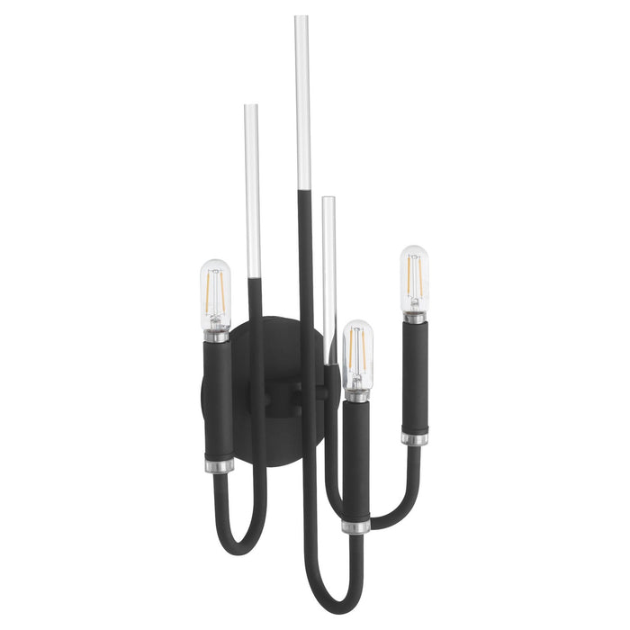 Quorum 5223-3-69 Three Light Wall Mount, Textured Black