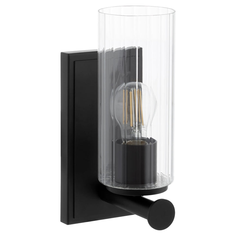 Quorum 540-1-59 One Light Wall Mount, Matte Black