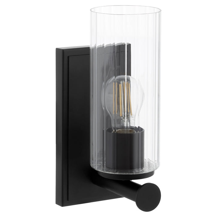 Quorum 540-1-59 One Light Wall Mount, Matte Black