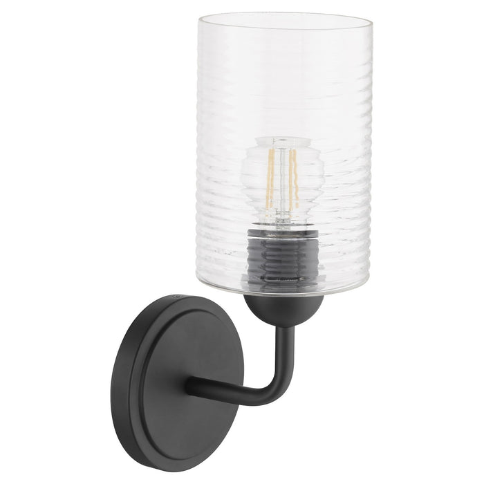 Quorum 598-1-59 One Light Wall Mount, Matte Black