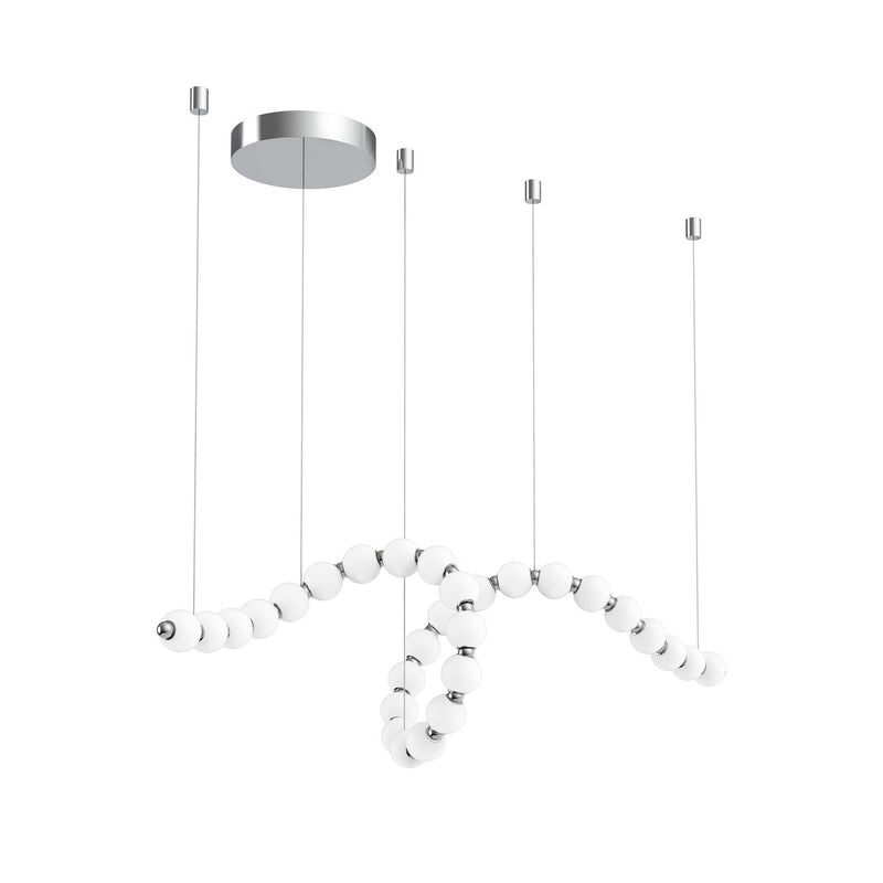 Alora CH321508CH LED Chandelier, Chrome