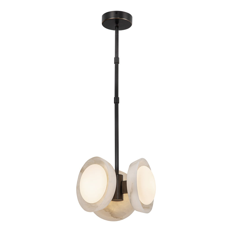 Alora PD320313UBAR LED Pendant, Urban Bronze/Alabaster