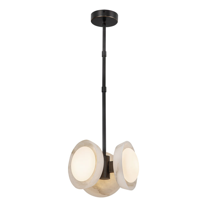 Alora PD320313UBAR LED Pendant, Urban Bronze/Alabaster