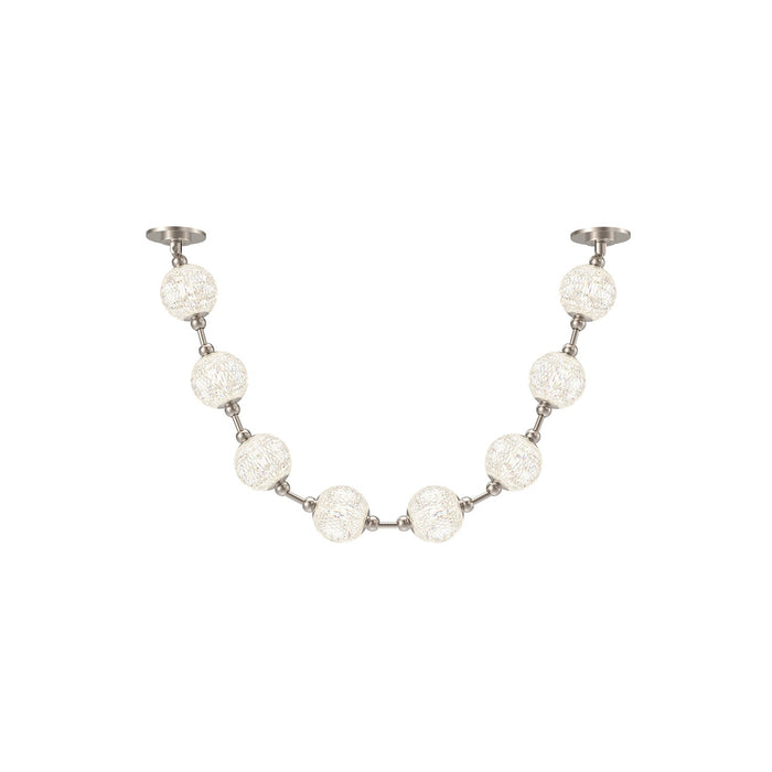 Alora PD321708PN-RT LED Pendant, Polished Nickel