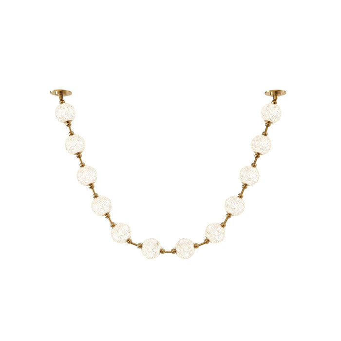 Alora PD321712NB-RT LED Pendant, Natural Brass