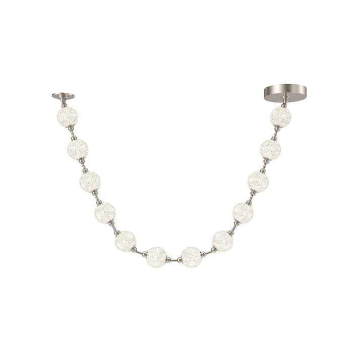 Alora PD321712PN LED Pendant, Polished Nickel