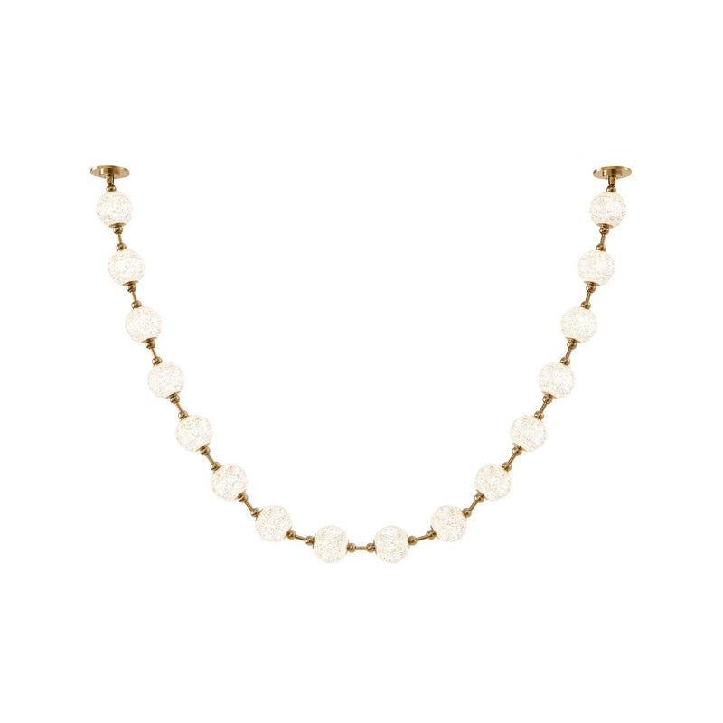 Alora PD321716NB-RT LED Pendant, Natural Brass
