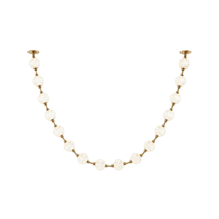Alora PD321716NB-RT LED Pendant, Natural Brass