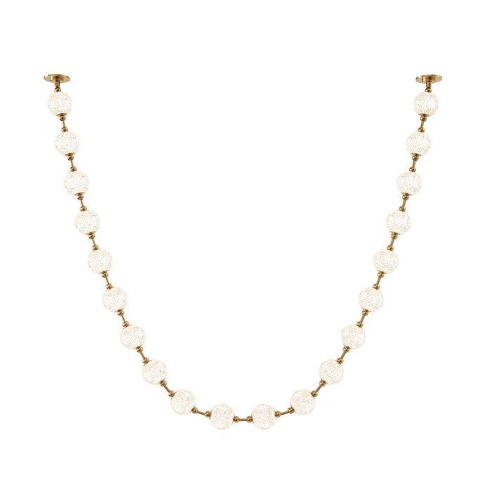 Alora PD321720NB-RT LED Pendant, Natural Brass