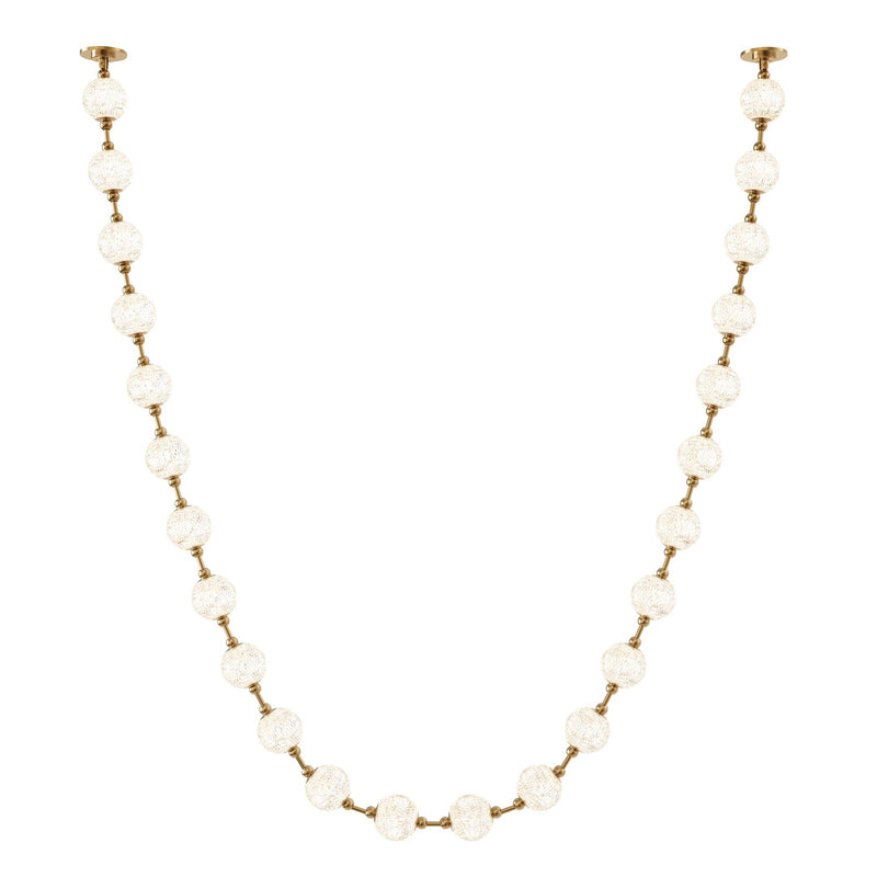 Alora PD321724NB-RT LED Pendant, Natural Brass