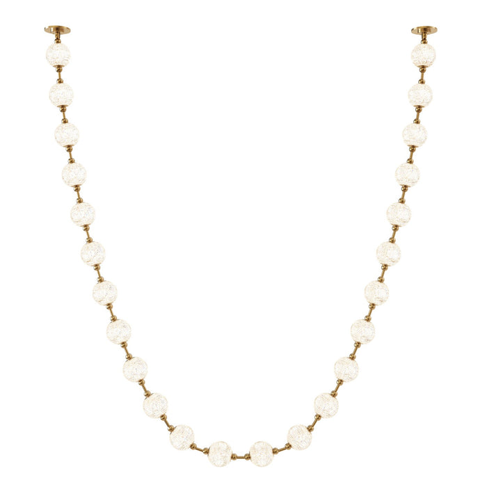 Alora PD321724NB-RT LED Pendant, Natural Brass