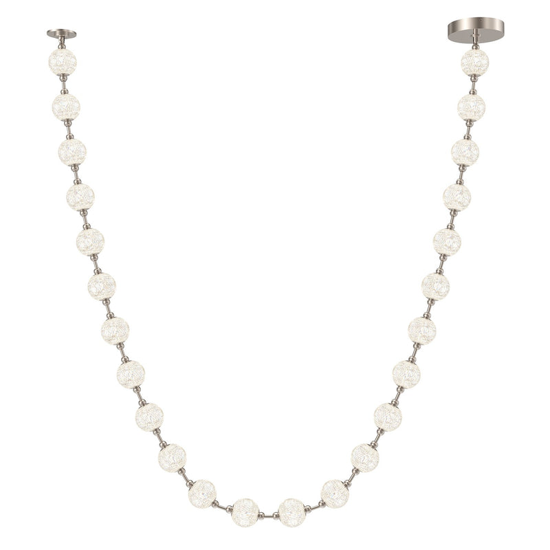 Alora PD321724PN LED Pendant, Polished Nickel