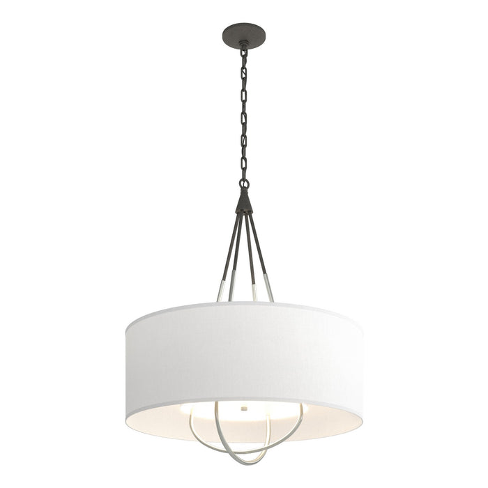 Hubbardton Forge 104230-SKT-20-82-SF2811 Four Light Pendant, Natural Iron