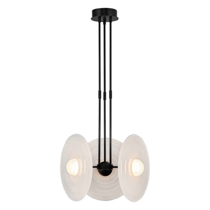 Alora PD350318UBGO LED Pendant, Urban Bronze/Glossy Opal