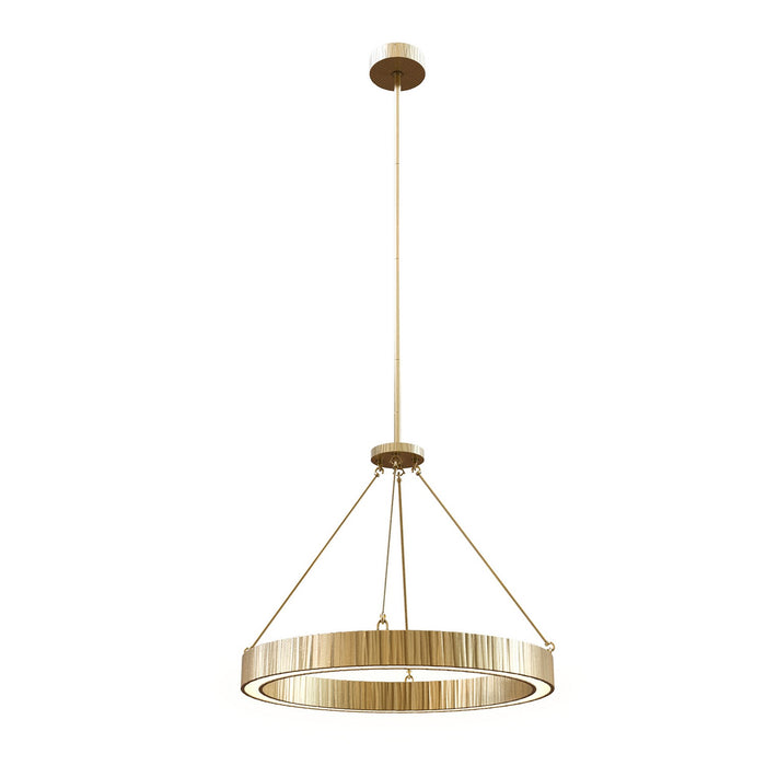 Alora PD361230VB LED Island Pendant, Vintage Brass