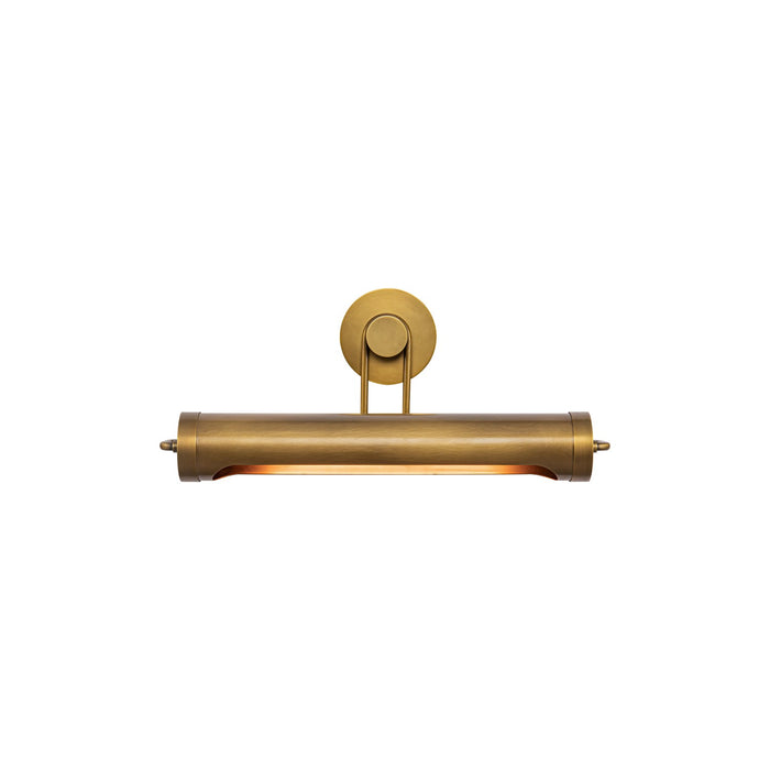 Alora PL355220VB Two Light Picture Light, Vintage Brass