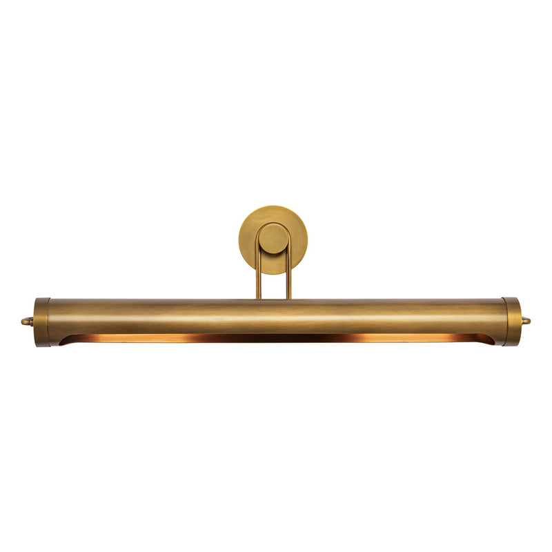 Alora PL355232VB Two Light Picture Light, Vintage Brass