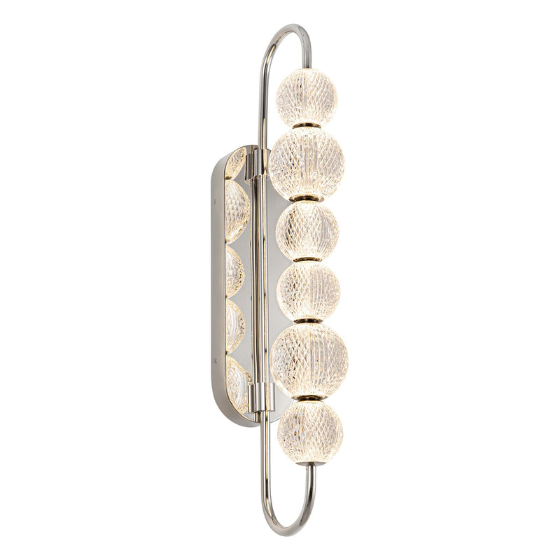 Alora WV321628PN LED Vanity, Polished Nickel