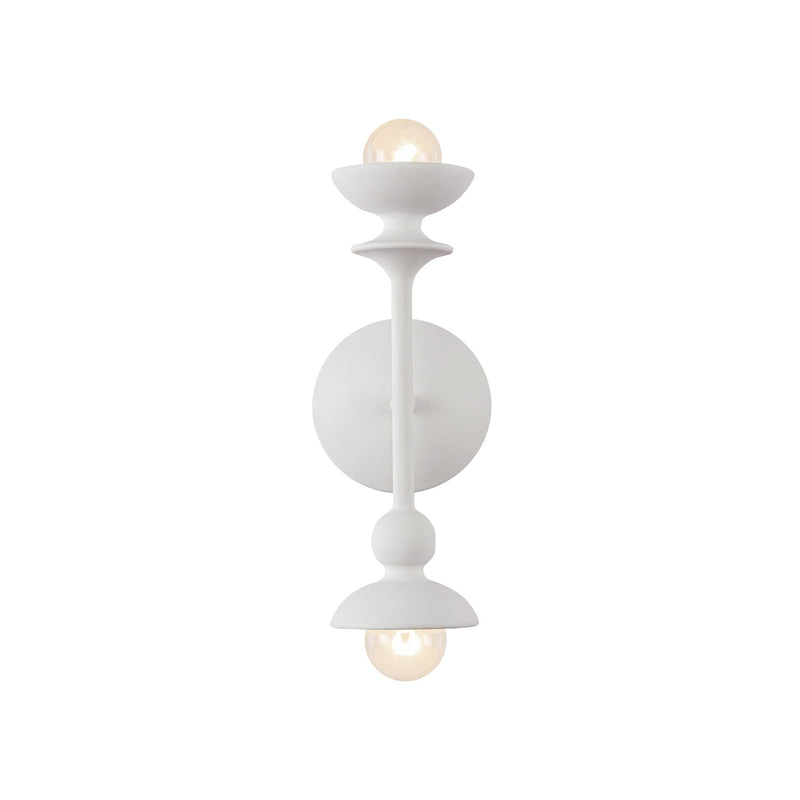 Alora WV328209AW Two Light Vanity, Antique White