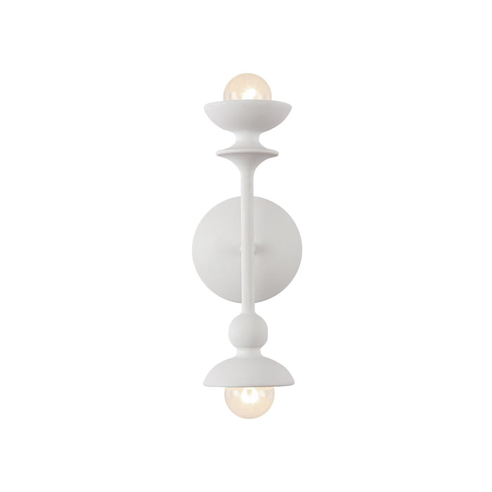 Alora WV328209AW Two Light Vanity, Antique White