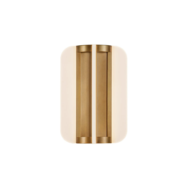 Alora WV336710VB LED Vanity, Vintage Brass