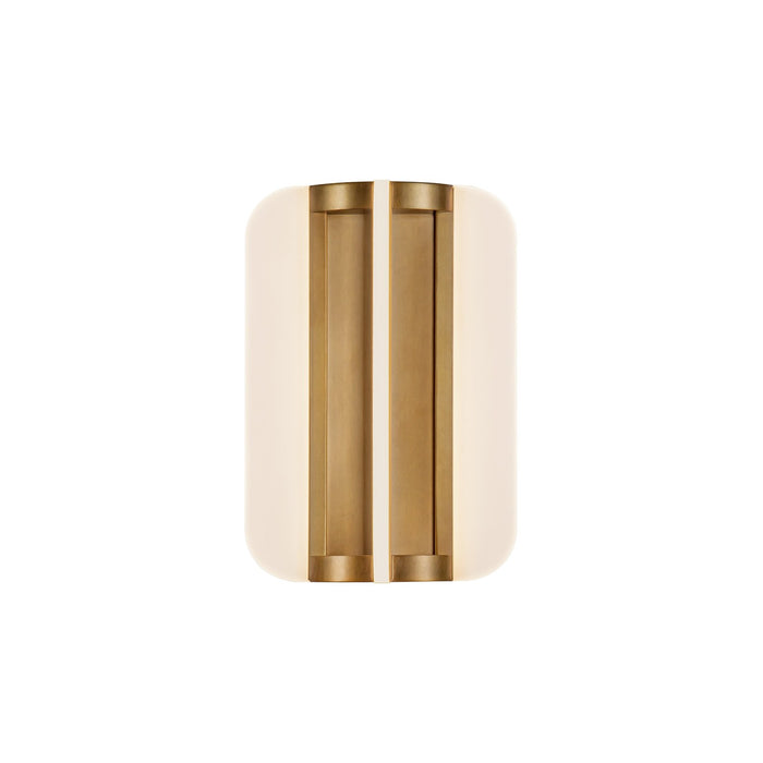 Alora WV336710VB LED Vanity, Vintage Brass