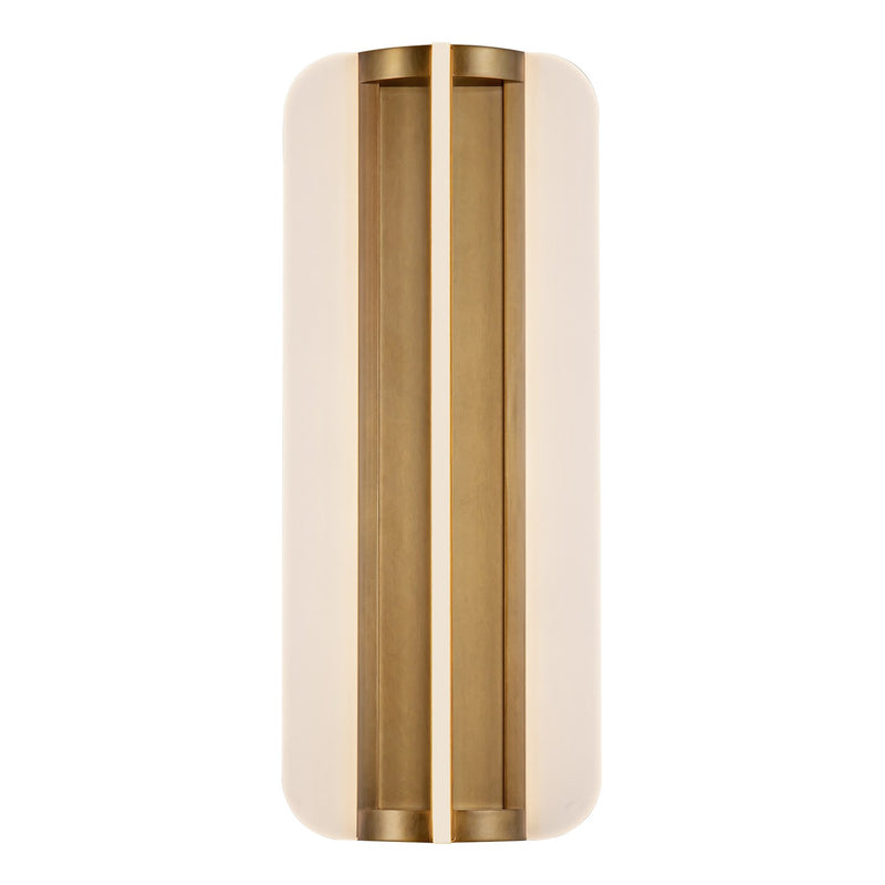 Alora WV336717VB LED Vanity, Vintage Brass