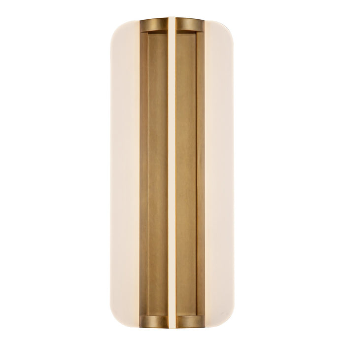 Alora WV336717VB LED Vanity, Vintage Brass