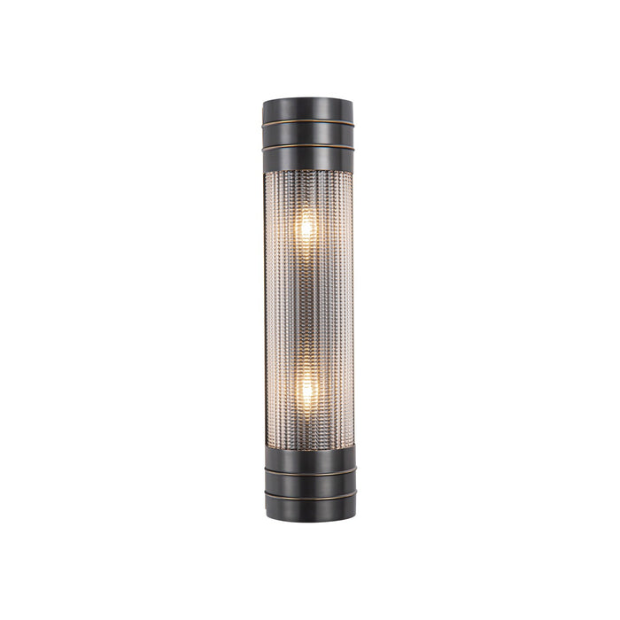 Alora WV348218UBPG Two Light Vanity, Urban Bronze/Prismatic Glass