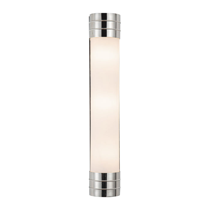 Alora WV348224PNOP Three Light Vanity, Polished Nickel/Opal Matte Glass