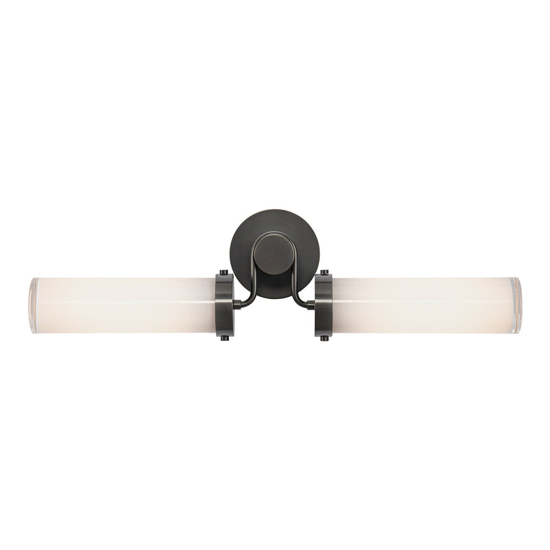 Alora WV355223UBGO Two Light Vanity, Urban Bronze/Glossy Opal