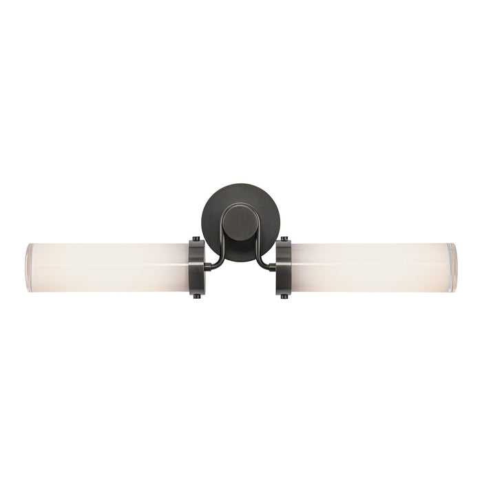 Alora WV355223UBGO Two Light Vanity, Urban Bronze/Glossy Opal