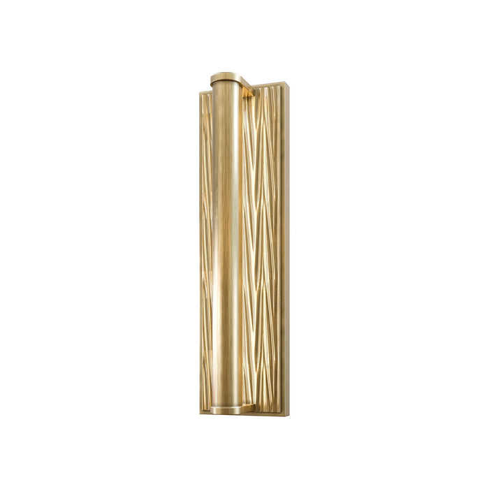 Alora WV361215VB LED Bathroom Fixture, Vintage Brass