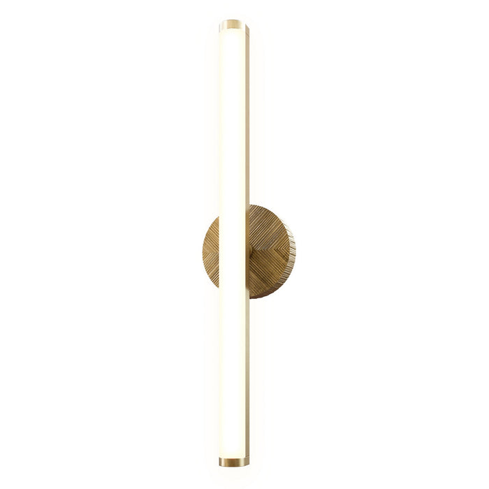 Alora WV361230VB LED Bathroom Fixture, Vintage Brass