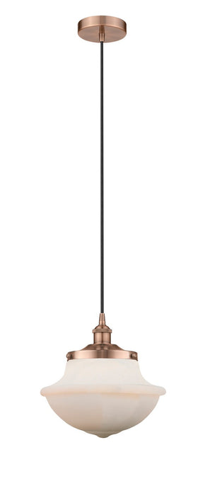 Innovations 616-1PH-AC-G541 One Light Pendant, Antique Copper
