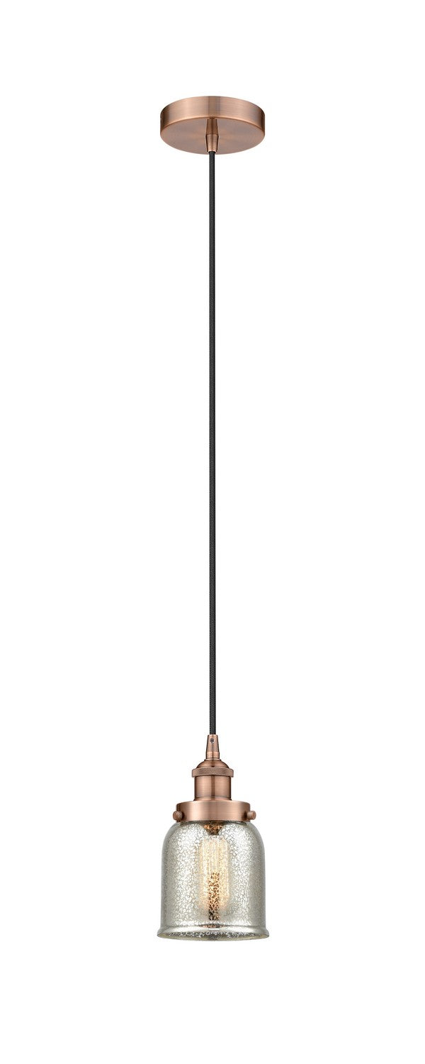 Innovations 616-1PH-AC-G58 One Light Pendant, Antique Copper